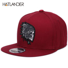 Load image into Gallery viewer, Skull baseball caps