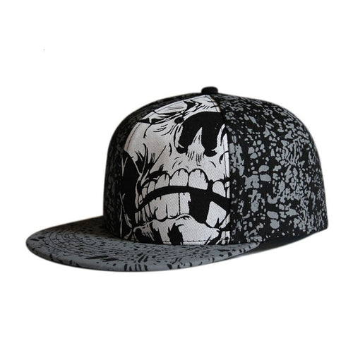 hip hop skull cap
