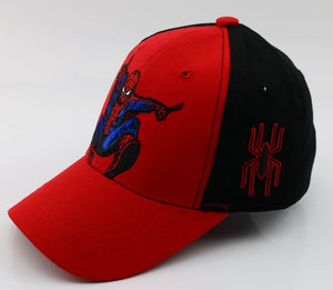 Red Spiderman Caps