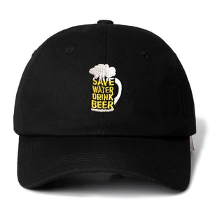 SAVE WATER DRINK BEER CAP