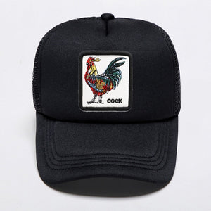 Cock Baseball Caps