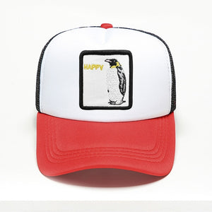 Happy Penguin Baseball Caps Unisex