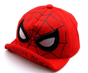 Spiderman Cartoon soft along baby Caps