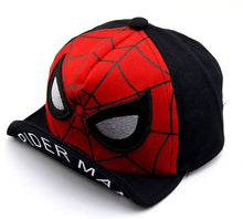 Load image into Gallery viewer, Spiderman Cartoon soft along baby Caps
