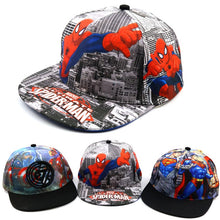Load image into Gallery viewer, Baby boy and girl Cartoon spiderman Caps