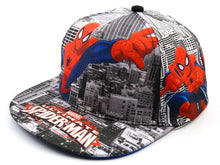 Load image into Gallery viewer, Baby boy and girl Cartoon spiderman Caps